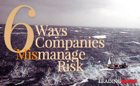 公司管理风险的6种方式